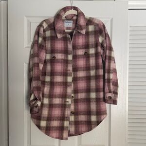 Pink Old Navy Shacket